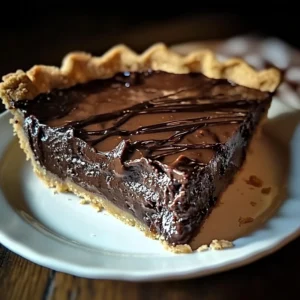 Hot Fudge Pie Recipe